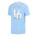 Maillot de foot Manchester City Rodri Hernandez #16 Domicile vêtements 2023-24 Manches Courtes